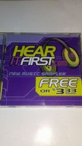 Various Artists : Hear it First.com New Music Sampler CD - £19.56 GBP