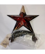 Firefighter Star Wall Hanging 5 Point 12&#39;&#39; Air Bushed Flame &quot;Duty Honor ... - $527.41 MXN