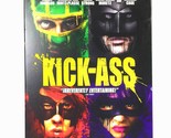 Kick-Ass (3-Disc Blu-ray/DVD, 2010, Widescreen) Like New w/ Slip ! - $8.58