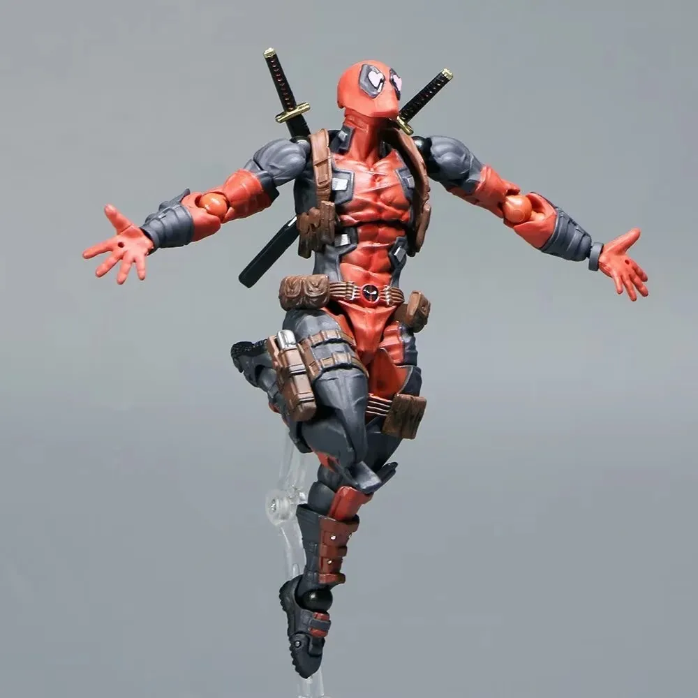 New 2.0 Marvel 15cm X-MAN Dead Pool Amazing Yamaguchi Bjd Joints Moveable Action - £33.22 GBP