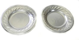 (Set of 2) Multi-Purpose 9.25 Inch Metal Lightweight Camping Dishes Camp Plates - £7.05 GBP