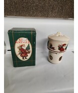 Vintage Potpourri Press Ceramic Room Scenter Santa Christmas Warmer Kris... - $15.43