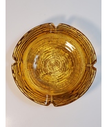Vintage Sorano amber glass ashtray - $19.99