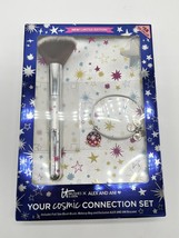 IT Your Cosmetic Connection Alex &amp; Ani Set 3-PC Limited Ed Brush, Bracelet, Bag - £15.93 GBP