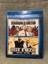 Shaun of the Dead Hot Fuzz Double Feature Blu-Ray Simon Pegg Nick Frost KG JD - £9.49 GBP