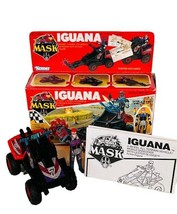 Kenner Mask vtg action figure toy M.A.S.K. Iguana Lester Sludge box Comp... - £232.97 GBP