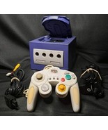 Nintendo GameCube Console Indigo with Controller TESTED WORKING - $140.24