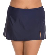 Swim Solutions Swim Skirt Navy Blue Plus Size 22W $59 - Nwt - £14.42 GBP