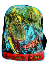 Vintage 1992 Jurassic Park T-Rex School Backpack Movie Promo Children&#39;s - £33.65 GBP