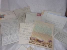 Vtg Five Assorted Letters to Rev Sommer 1940s-50s - $4.09 CAD