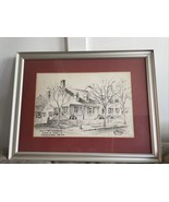 Jas F Murray Home Of Mary Washington Fredericksburg VA Print Art Framed ... - £21.30 GBP