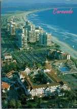 Aerial View of the Hotel Del Coronado and the Strand CA Postcard PC535 - £6.38 GBP