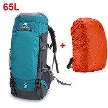65L 90L Large Shoulder Bag Camping Backpack Travel Men Women Luggage Hiking Bags - £56.70 GBP
