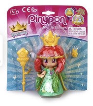 1 Figure Toy Pinypon Queens Mix &amp; Match Orange And Green Hair - £18.01 GBP