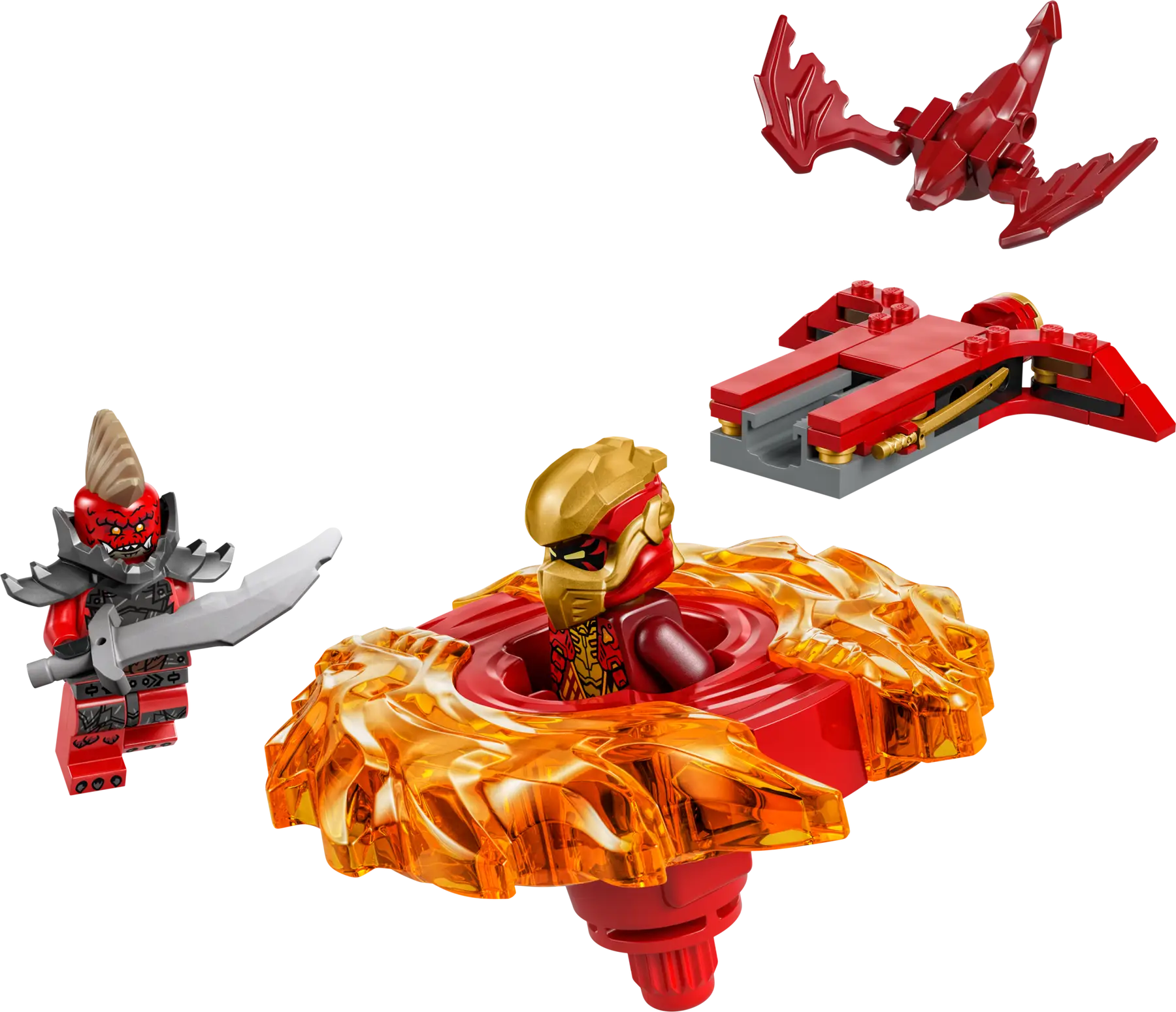 LEGO ninjago 71823 Kai&#39;s Dragon Spinjitzu Spinner - $1,033.53 MXN