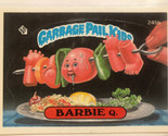 Barbie Q Garbage Pail Kids trading card Vintage 1986 - $2.97