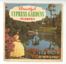 Beautiful Cypress Gardens GAF View-Master Reels #A961 21 Pictures, Story Booklet - £11.67 GBP