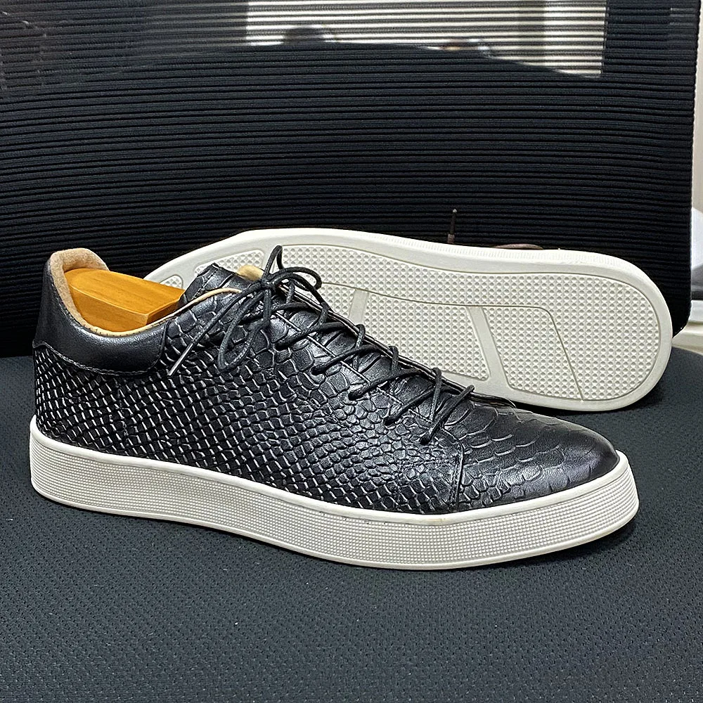 Large size 38 to 50 derby casual shoes mens cow genuine leather lace up soft sole thumb200
