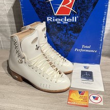 Riedell 1500 HLS Figure Ice Skate Boots Womens 4 B/A Expert NIOB USA $619 - $131.85