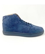 Clae Gregory Mid Deep Navy Waxed Suede Mens Premium Casual Sneakers - $57.95