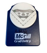 McGill Corner Slot Punch Hearts Craft Punch Scrapbooking Cardmaking Tool... - $12.59