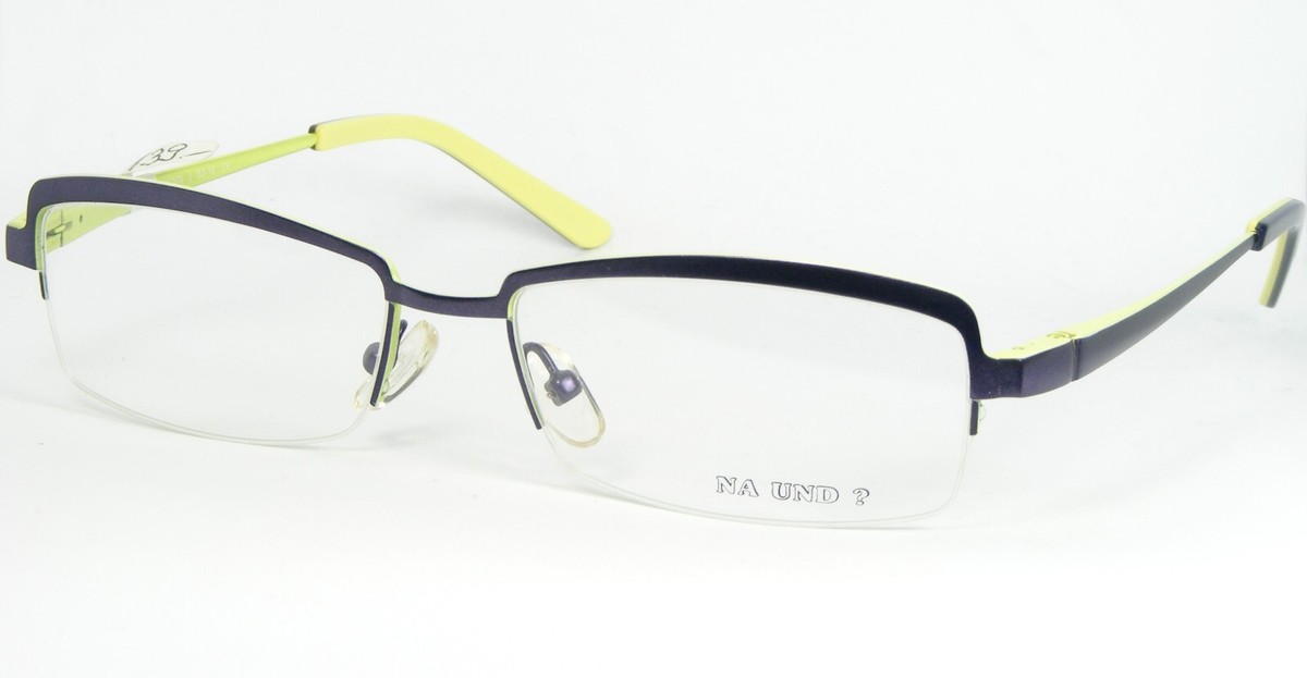 NA UND? MARION RAMM 75F379 GAFAS DE SOL PÚRPURA CON OJOS 52-16-140mm Ale... - $75.94