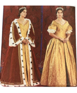 Butterick 3713 Queen Dress Robe Costume Pattern Princess Gown 19th Cen  ... - £14.86 GBP