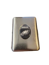 NFL Eagles Cigarette Case Silver Color Please see Description - £3.93 GBP