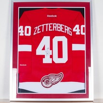 Menge Of 2 Unterzeichnet Redwings Hockey Trikots Gerahmt Datsyuk Und Zetterberg - £1,185.57 GBP