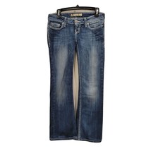 BKE Denim Jeans Womens Stella Size 25 x 29 Blue Low Rise - £22.03 GBP