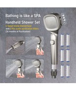 SET 8Pcs 4 Speed Level Pressurized Showerhead + 6 Pcs Water Purification... - $48.00