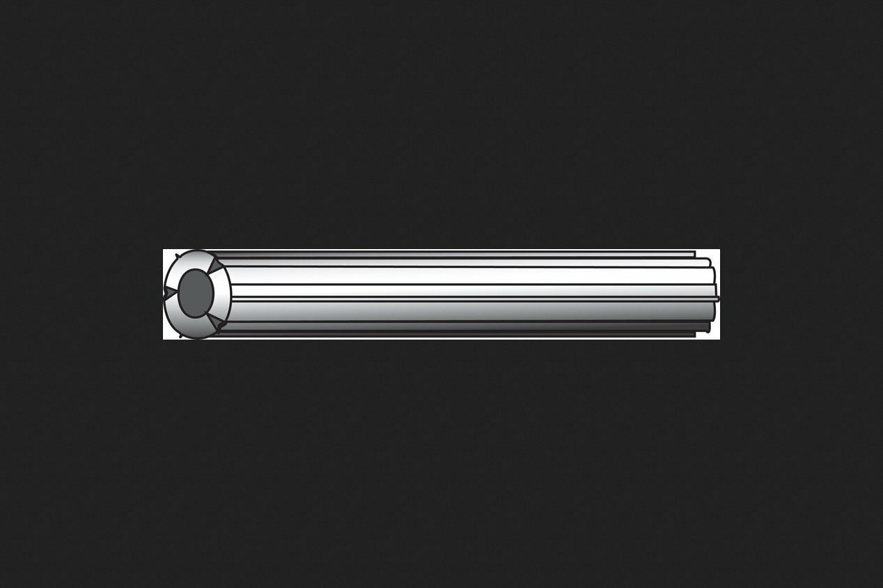 Hillman Fluted Plugs 1&quot; Fits No. 4-6 White 100/Box - $19.45