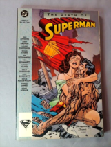 The Death of Superman 1993 Graphic Novel Trade Paperback DC 1st printing  VF - $23.71