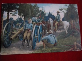 Vintage Colored Miliatary   Post Card 1908&#39; s Posted - £6.73 GBP