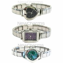 Italian Charm Watch - 9mm With Starter Bracelet Included. You pick style... - $15.88