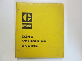 Caterpillar D346 Vehicular Motore 98N Servizio Shop Riparazione Manuale ... - £27.50 GBP