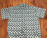 NEW Men’s XL Button Down Geometric Pattern Beverly Hills Polo Club - $9.90