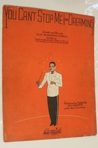 Vintage You can&#39;t Stop Me From Dreaming Sheet Music 1937 - £3.87 GBP