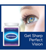 OPTIVISION VISION SUPPORT PILLS EYE TABLETS GOOD EYESIGHT STOP DRY WATER... - £20.06 GBP