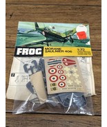 Vintage FROG Model MORANE SAULNIER 406 Airplane Kit 1/72 New Old Stock JD - $414.68 MXN