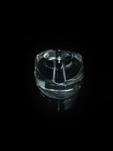 Alfred Dunhill Crystal Cigar Ashtray. 6.75" L x 4.25" W  x 1.75" H   #002 image 7