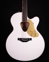 Gretsch G5022WFE Rancher Falcon Jumbo Acoustic / Electric, White - £514.11 GBP