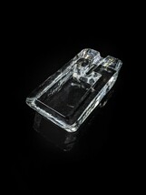Heavy clear cigar ashtray NIB. Measures 7.5" L x 3.5" W x 1.5" H image 9