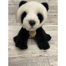 Miyoni by Aurora Panda Bear Cub Plush Stuffed Animal Black White-8” Inches - $9.89