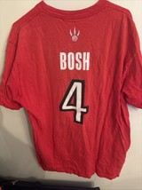 Uomo adidas Toronto Raptors Chis Bosch #4 Pallacanestro T-Shirt Misura L... - $26.47