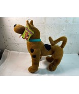 Standing Scooby Doo Plush with Tags Flocked Plush Dog Toy Factory ScoobyDoo - £11.37 GBP