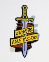Camp Half Blood Percy Jackson Sword Logo Books Movie &amp; TV Metal Enamel Pin NEW - £6.13 GBP
