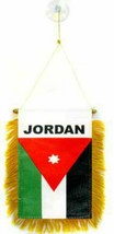 Jordan Mini Flag 4&quot;x6&quot; Window Banner w/suction cup - $2.88
