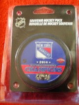 NHL 2014 NY Rangers Stanley Cup Finals East Conf Champs Official In Pkg Puck - $11.75