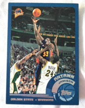 Antawn Jamison Rookie Card Era 1998-99 Topps Warriors NBA Collectible - $2.97